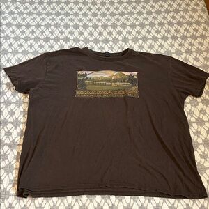 Skamania Lodge Chocolate Brown Tee